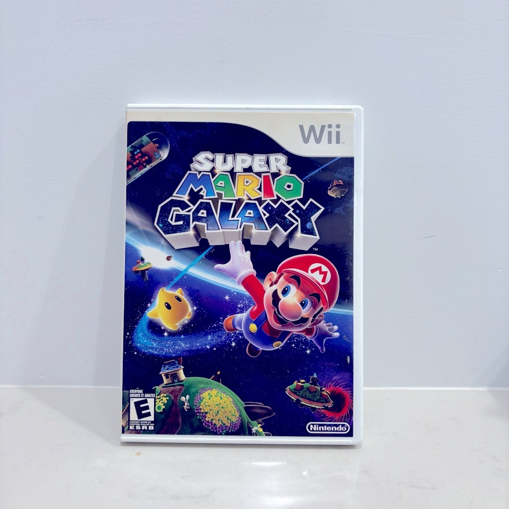 Super Mario Galaxy Wii Nintendo Game rated E